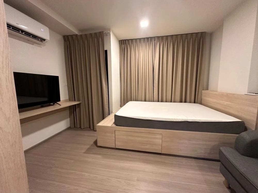 For sale, for rent, The Muve Bangkhae, 1 bedroom, 1 bathroom, fully furnished, just bring your bags and move in.