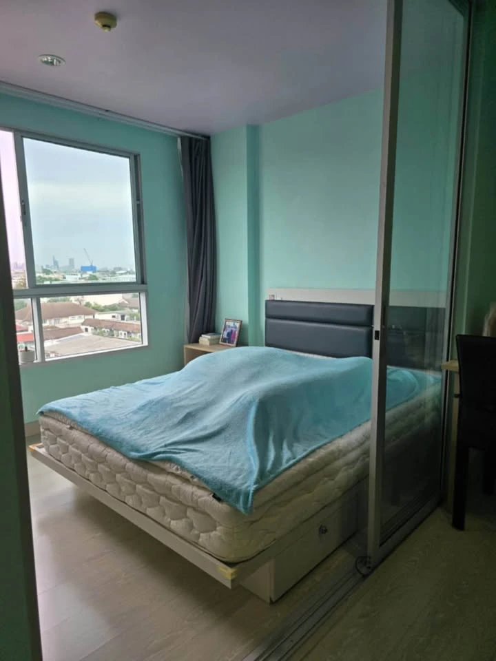 For sale, for rent, The Niche id Rama 2, very beautiful room, good feng shui, comfortable color tone, very livable, move in now.