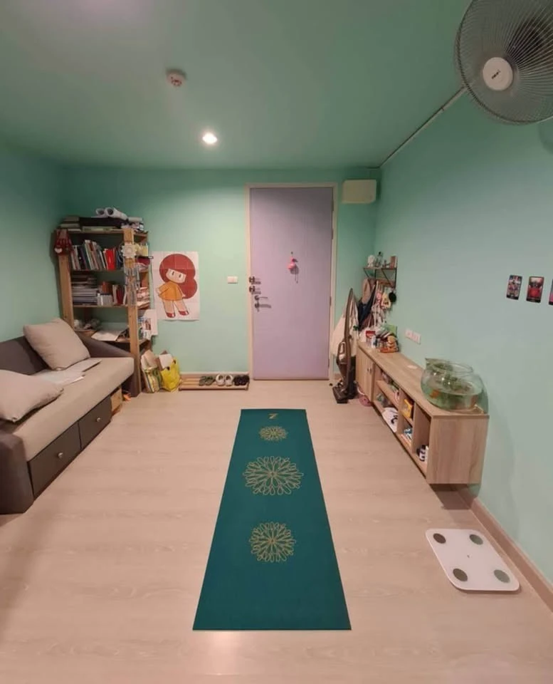 For sale, for rent, The Niche id Rama 2, very beautiful room, good feng shui, comfortable color tone, very livable, move in now.