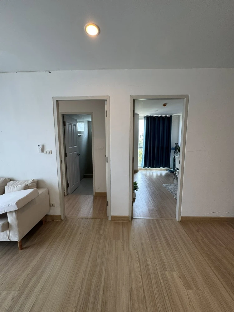 For sale or rent: The Niche ID Ladprao 130. Large 2-bedroom, 2-bathroom unit with full functionality. Don't miss out!