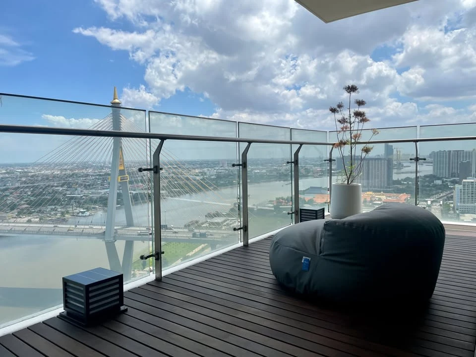 For rent or sale, The Pano, 29th floor, panoramic view, very beautiful. The room is very spacious, fully furnished, you can't reserve it anymore.