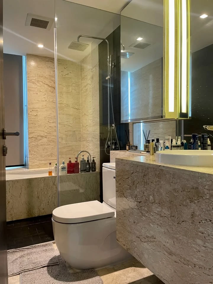 For rent or sale, The Pano, 29th floor, panoramic view, very beautiful. The room is very spacious, fully furnished, you can't reserve it anymore.