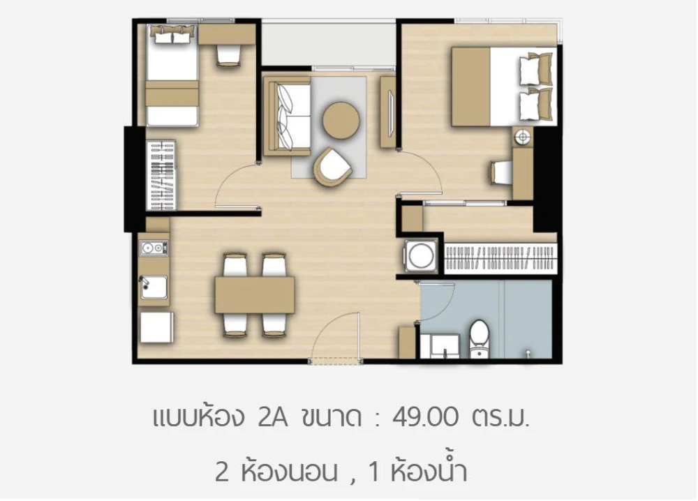 For sale or rent: The Parkland Phetkasem 56, 31st floor, high floor, great view. Reserve now, don't miss out!