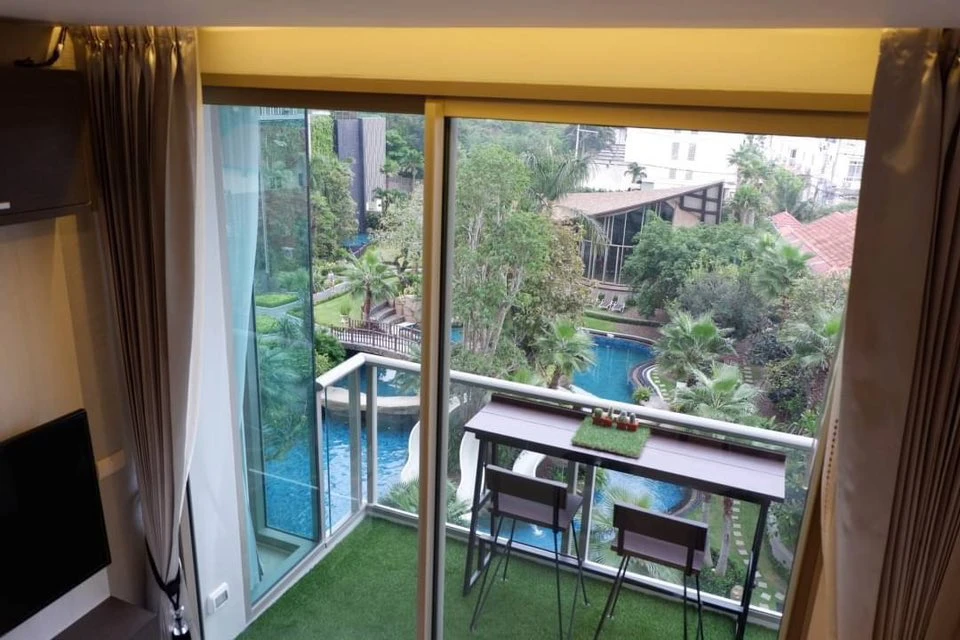 For sale or rent: The Riviera Wong Amat Beach, 1 bedroom, 1 bathroom, fully furnished, ready to move in.