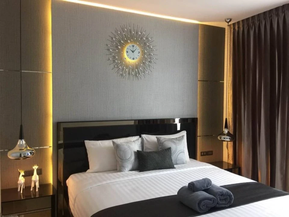For sale or rent: The Riviera Wong Amat Beach, 1 bedroom, 1 bathroom, fully furnished, ready to move in.