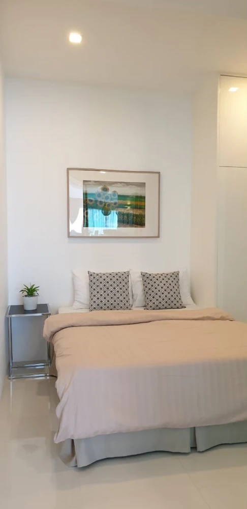 For sale, for rent, The Sanctuary Wong Amat (North Pattaya), private room, very large room, good furniture, book now, don't hesitate.