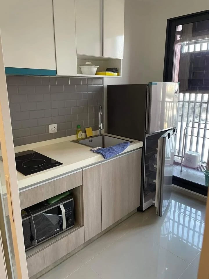 For sale, for rent The Tree Charansanitwong 30, 1 bedroom, 1 bathroom, comes with built-in wardrobe, book now.