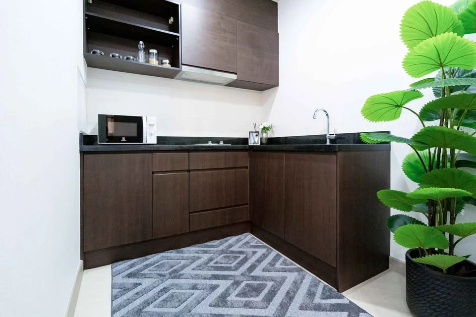 For sale, for rent, The Vertical Aree, luxury decorated room with separate closed kitchen. Anyone looking for Location + Lifestyle + Potential Yield —
