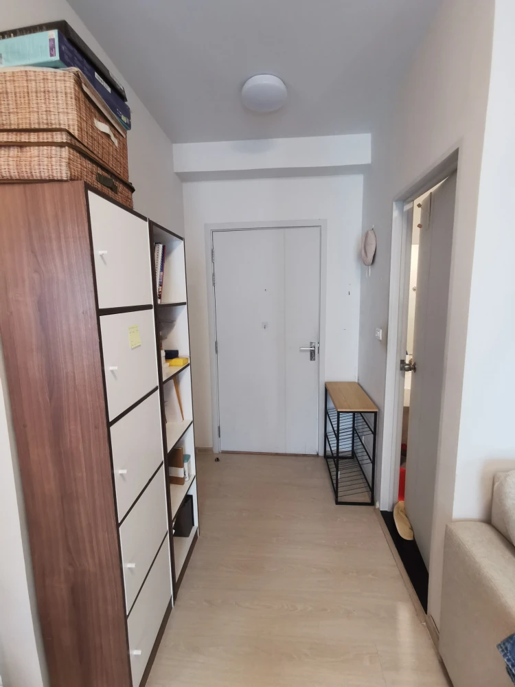 For sale or rent: Unio Sukhumvit 72, corner room, pool view, fully furnished, nice to live in, reserve now, urgent!