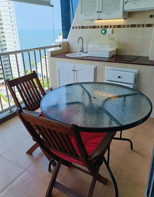 For sale, for rent Wongamat Garden Beach Resort Condominium, spacious room, good view, fully furnished, book now.
