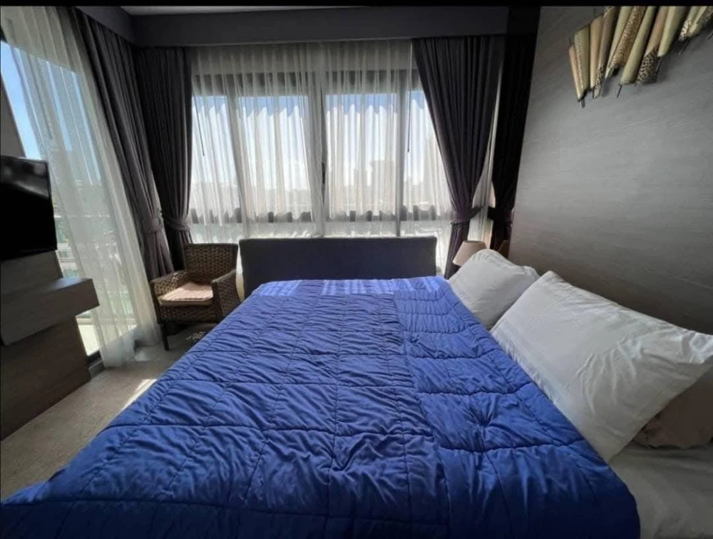 For sale or rent: Zire Wongamat (North Pattaya), fully furnished, 1 bedroom, 1 bathroom, ready to move in.