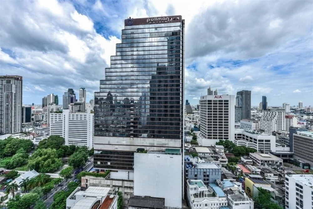 Condo for sale or rent: Ashton Silom. Fully furnished room with built-in furniture and appliances. 22nd floor, Pullman view. Reserve now!