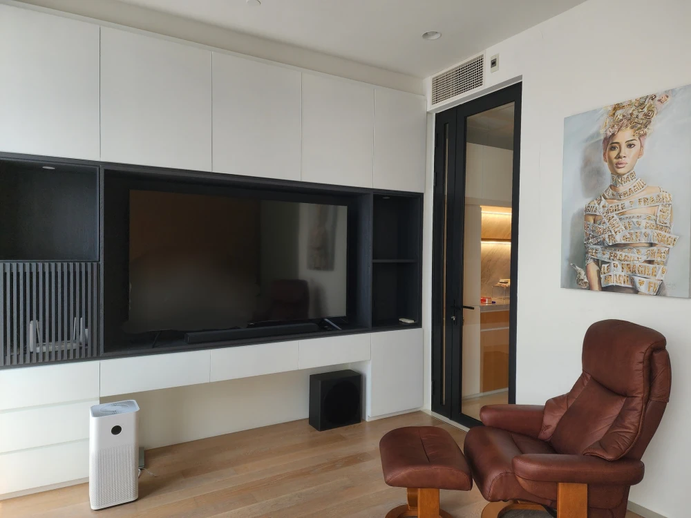 Condo for sale or rent: Ashton Silom. Fully furnished room with built-in furniture and appliances. 22nd floor, Pullman view. Reserve now!