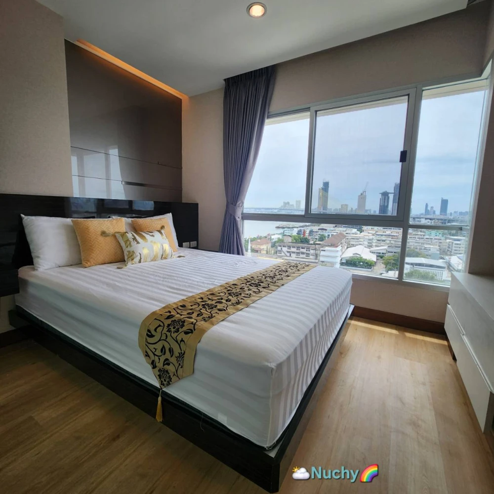 ขาย ให้เช่า คอนโด LPN Park Riverside-Rama3 ตบแต่งเฟอร์นิเจอร์บิวอินครบทั้งห้อง รีบจองเลยจ้า