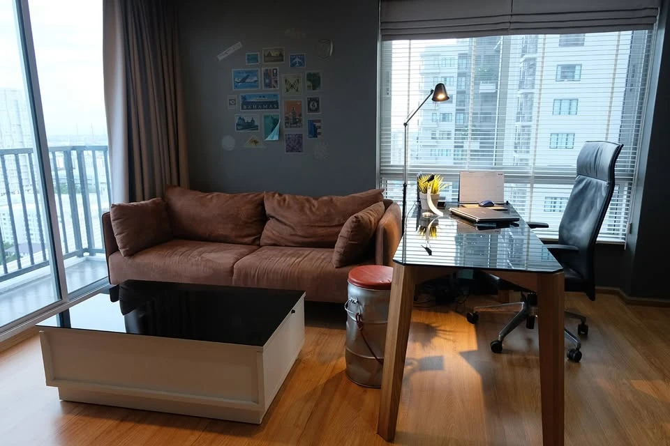 Condo for sale or rent: The Base Sukhumvit 77, ready to move in, fully furnished, with all appliances. Hurry and reserve now, don't miss out!