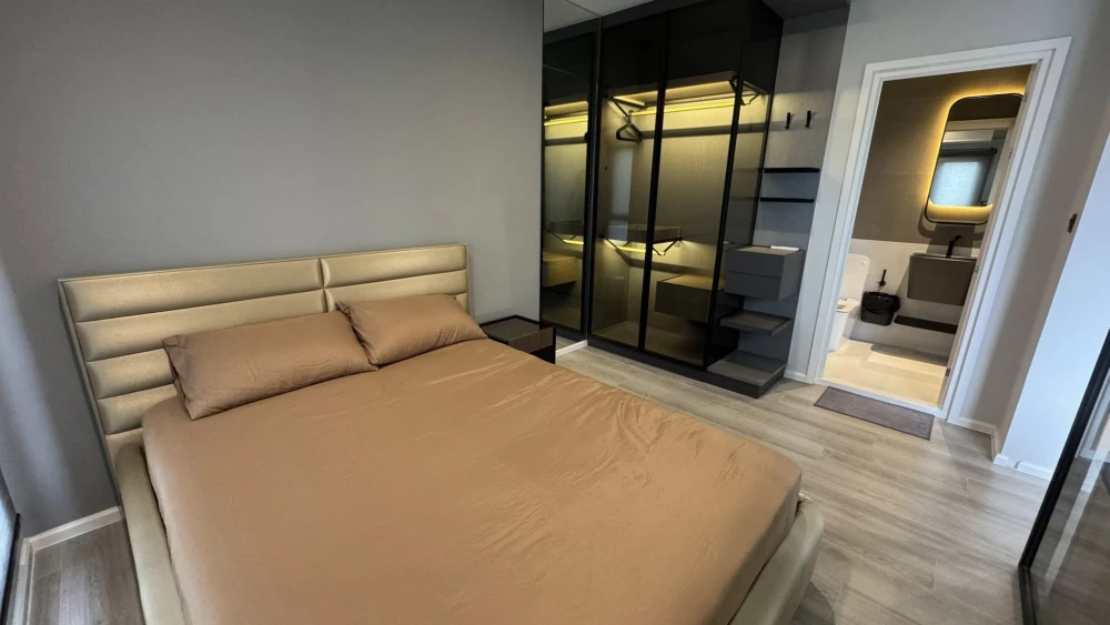 Condo for sale or rent: The Key Rama 3. Luxurious, minimalist decorated room. 15th floor. River view. Great value. You must come and reserve.