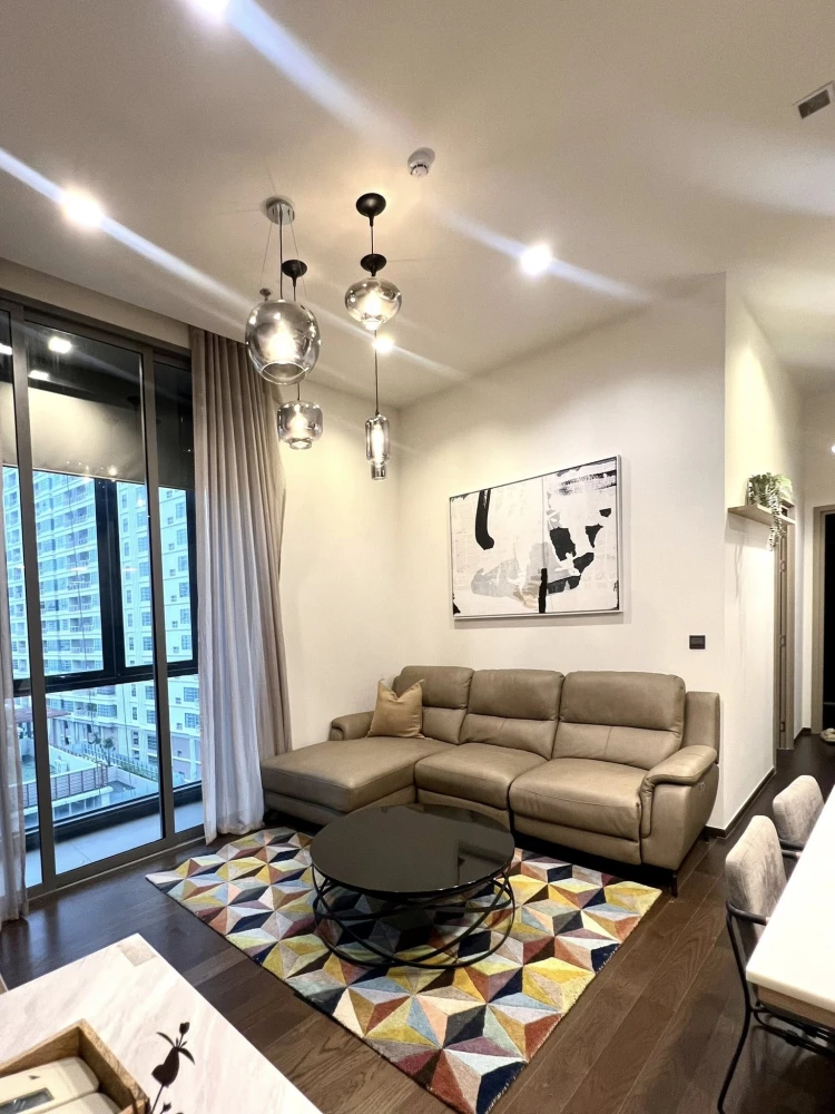 Condo for sale or rent: The Line Ratchathewi. Beautiful room, beautiful view, fully furnished, ready to move in. Reserve today. Don't miss out!