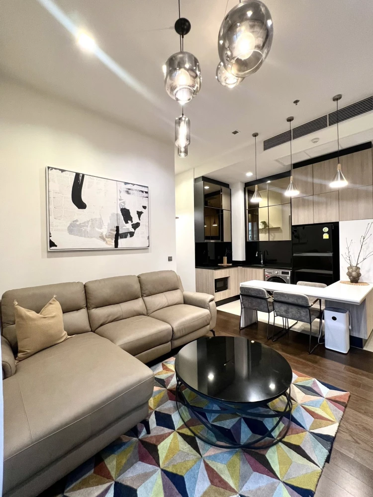 Condo for sale or rent: The Line Ratchathewi. Beautiful room, beautiful view, fully furnished, ready to move in. Reserve today. Don't miss out!