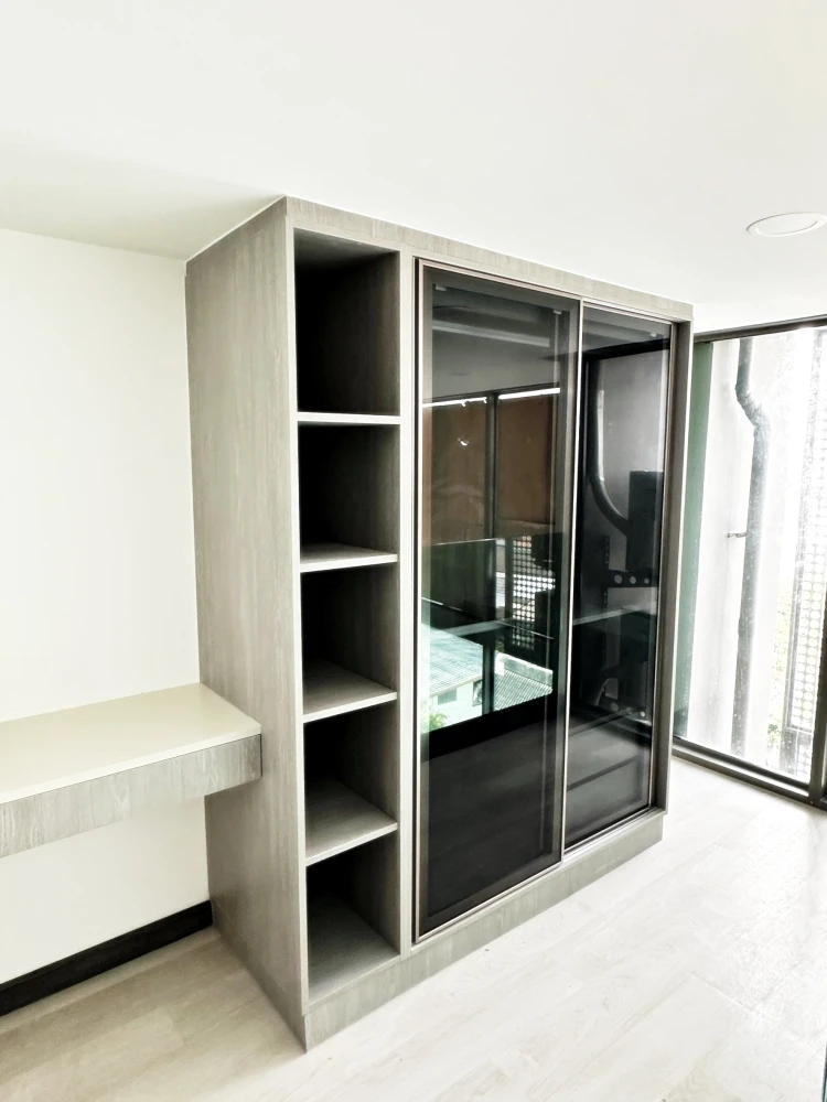 For sale or rent!! Groove Vibes Condo, Lat Phrao 18, 6th floor, beautiful room, fully furnished, ready to move in. Don't miss out!!