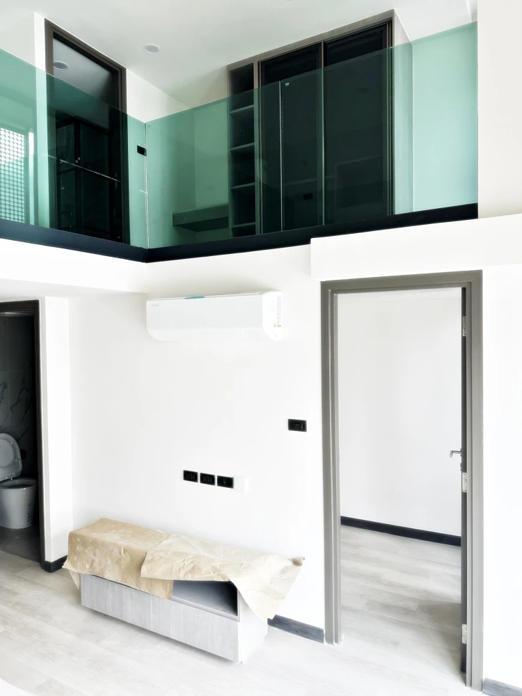 For sale or rent!! Groove Vibes Condo, Lat Phrao 18, 6th floor, beautiful room, fully furnished, ready to move in. Don't miss out!!