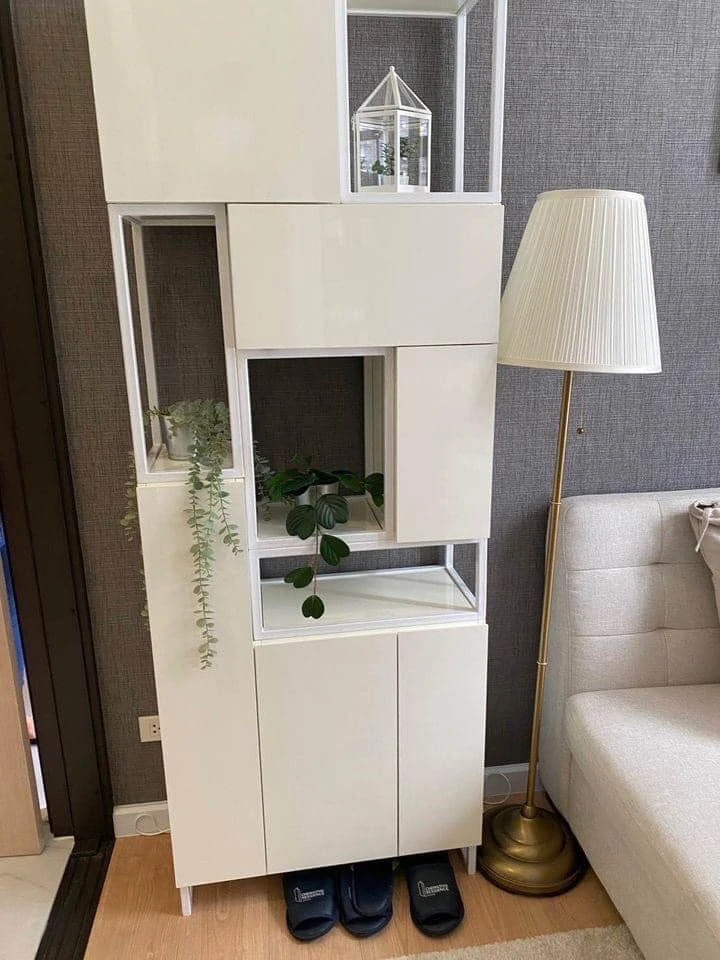 For sale, for rent, Chewathai Residence Asoke Condo, 8th floor, duplex room, fully furnished, ready to move in, don't miss it.