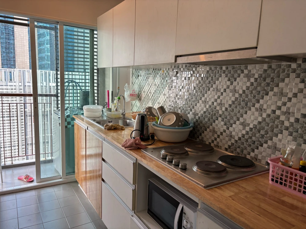 Condo for sale, rent, Sim Vibha-Ladprao, spacious room, nice sofa, nice mattress, can't be reserved anymore