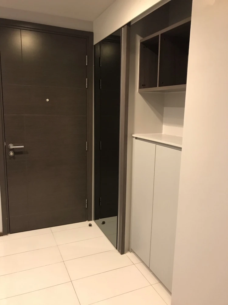 For sale or rent!! Condo Ceil by Sansiri Ekamai, 8th floor, beautiful and very livable. Fully furnished, ready to move in. Reserve now!!