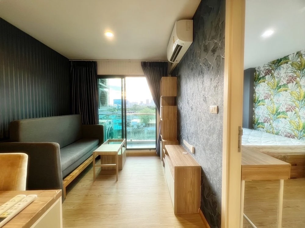 For sale, for rent!! Condo The Excel Hideaway Sukhumvit 50, beautiful room, very livable, fully furnished, ready to move in, don't miss it!!