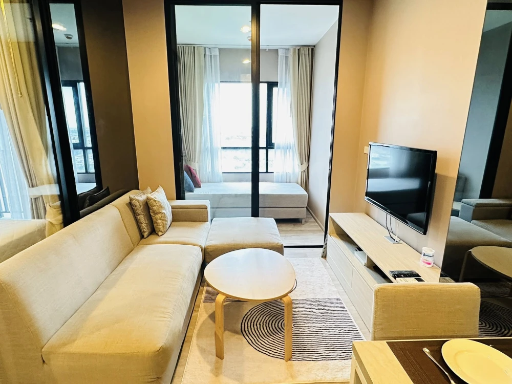 Condo for sale or rent: Niche Mono Mega Bangna. Ready to move in. Fully furnished. Hurry and reserve now!