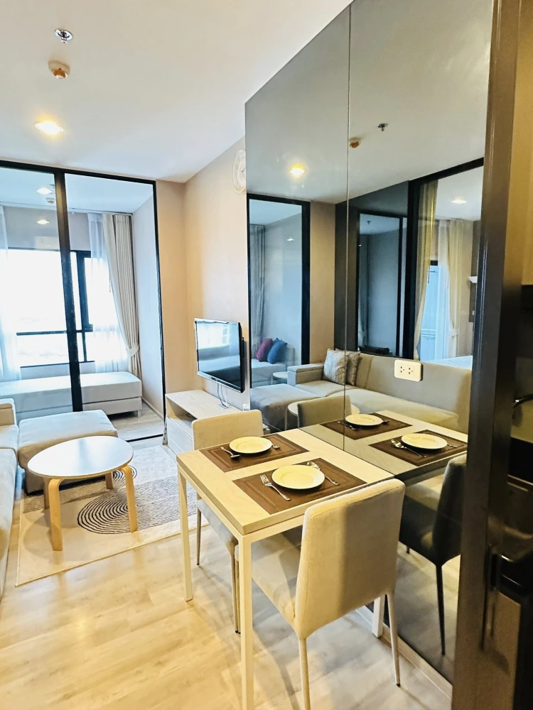 Condo for sale or rent: Niche Mono Mega Bangna. Ready to move in. Fully furnished. Hurry and reserve now!