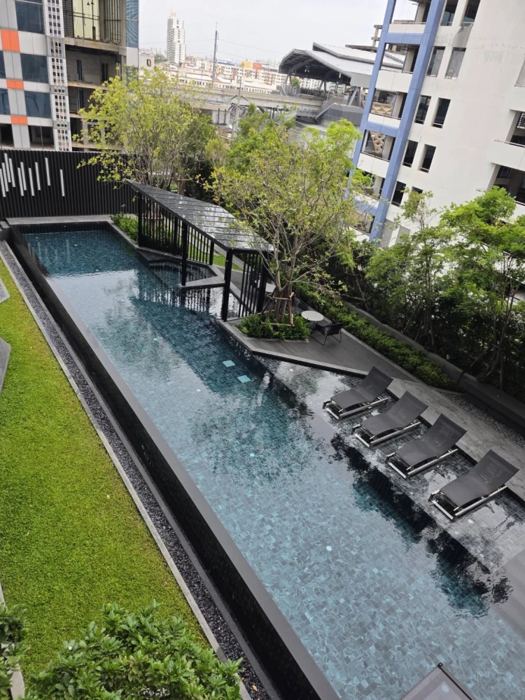For sale, for rent!! Condo New Noble Ratchada-Ladprao, 8th floor, beautiful room, full facilities, hurry up and book now!!