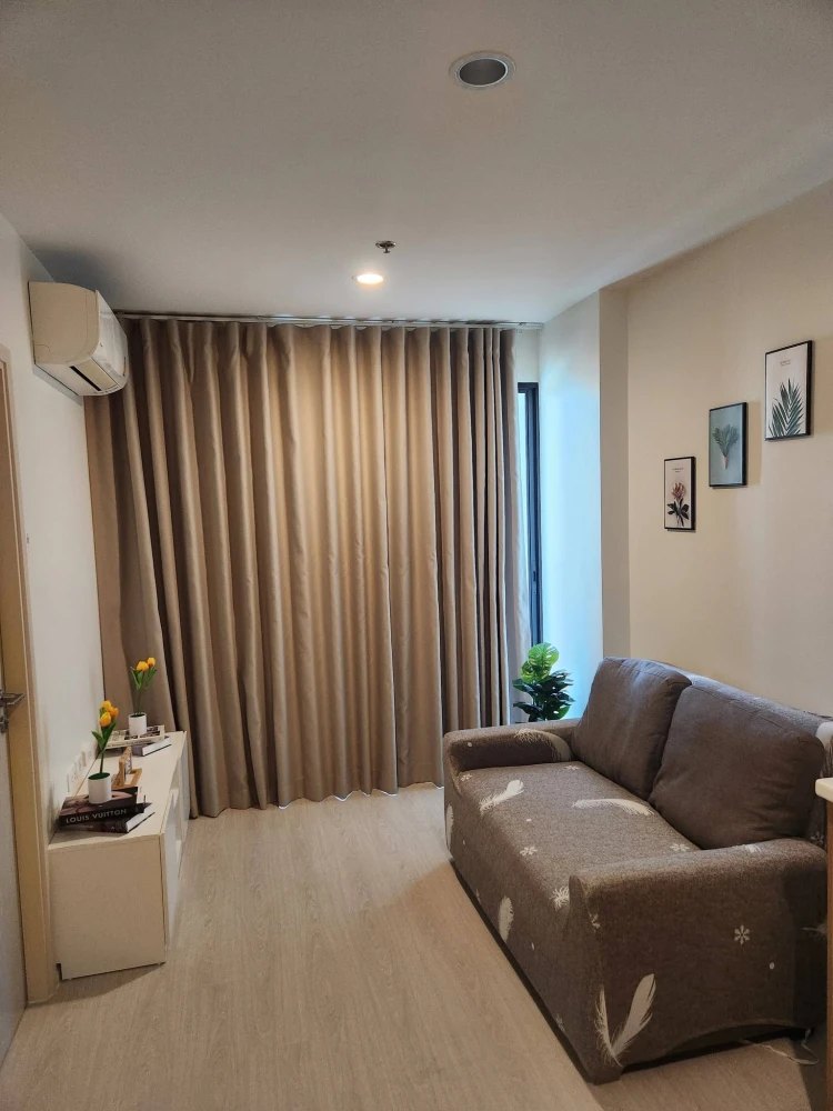 Condo for sale/rent, New Noble Chaengwattana, high floor, white room, comfortable to look at, with furniture, good like this, reserve now.