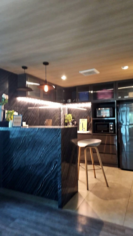 For sale, for rent, Monte Rama 9 Condo, ready to move in, not too expensive, complete here, hurry and book now, don't miss out.