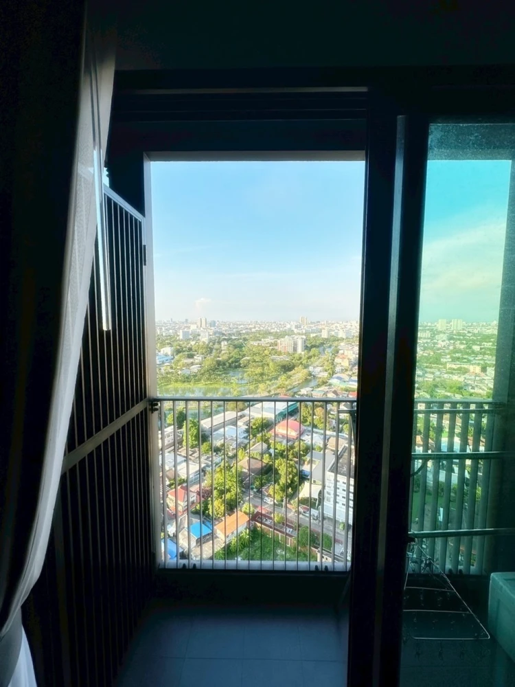 For sale, for rent!! Condo Union H Tiwanon, 29th floor, corner room, beautiful room, fully furnished, ready to move in, don't miss it!!