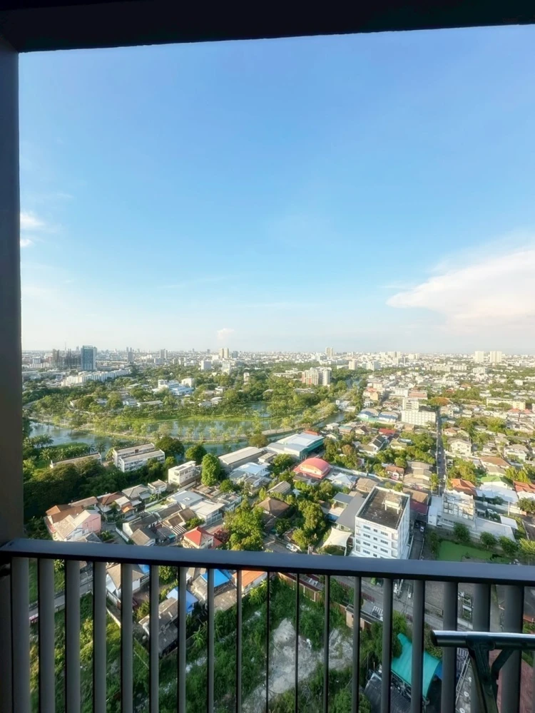 For sale, for rent!! Condo Union H Tiwanon, 29th floor, corner room, beautiful room, fully furnished, ready to move in, don't miss it!!