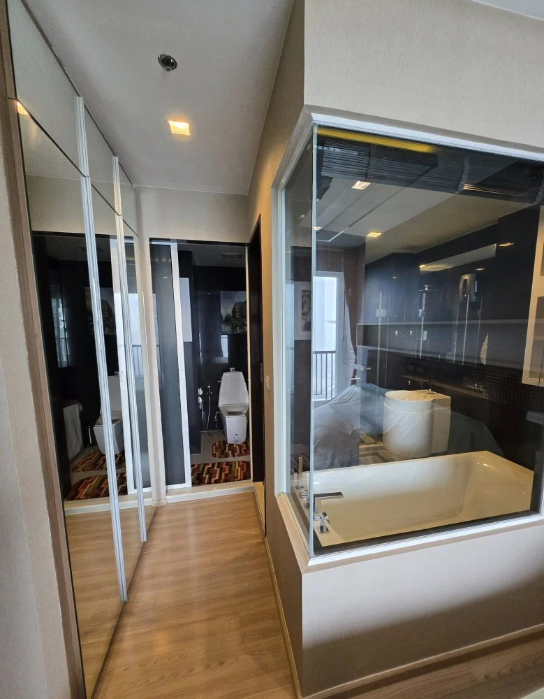 For sale, for rent, Rhythm Sathorn Condo, beautifully decorated room, well-built, 37th floor, river view, must book now.