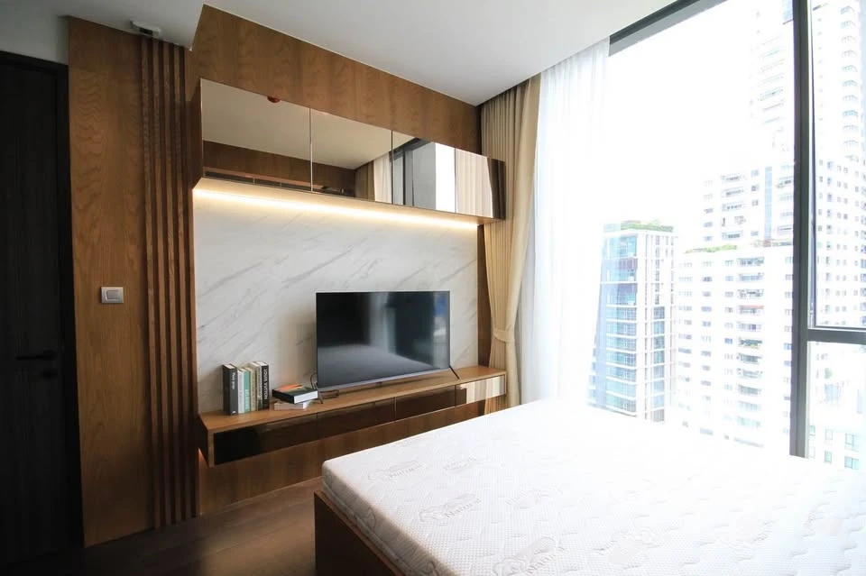 Condo for sale, rent, LAVIC Sukhumvit 57, near BTS Asoke and MRT Sukhumvit, convenient transportation.