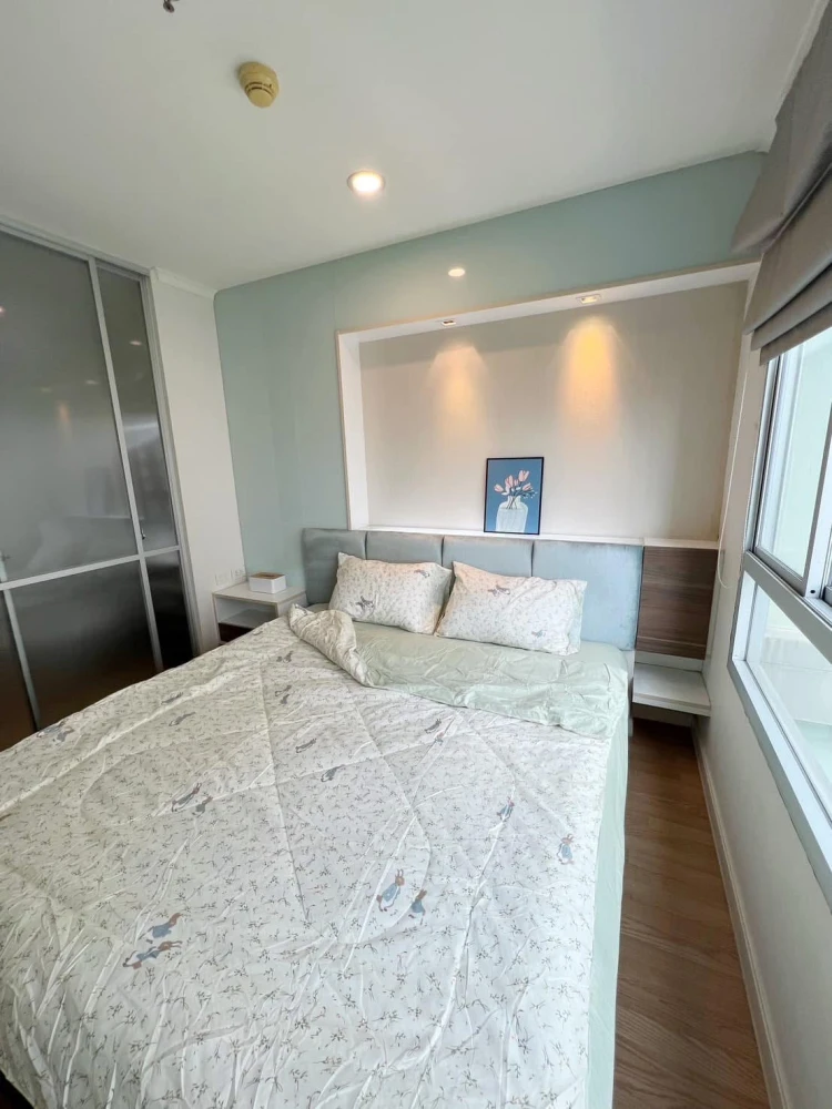 For sale, for rent!! Lumpini Park Pinklao Condo, 14th floor, Building B, swimming pool and garden view. Don't miss it, book now!!