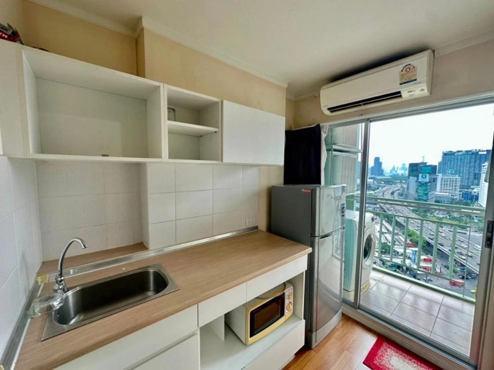 For sale, for rent!! Lumpini Park Condo, Rama 9-Ratchada, 23rd floor, beautiful view, fully furnished, ready to move in immediately, don't miss it!!
