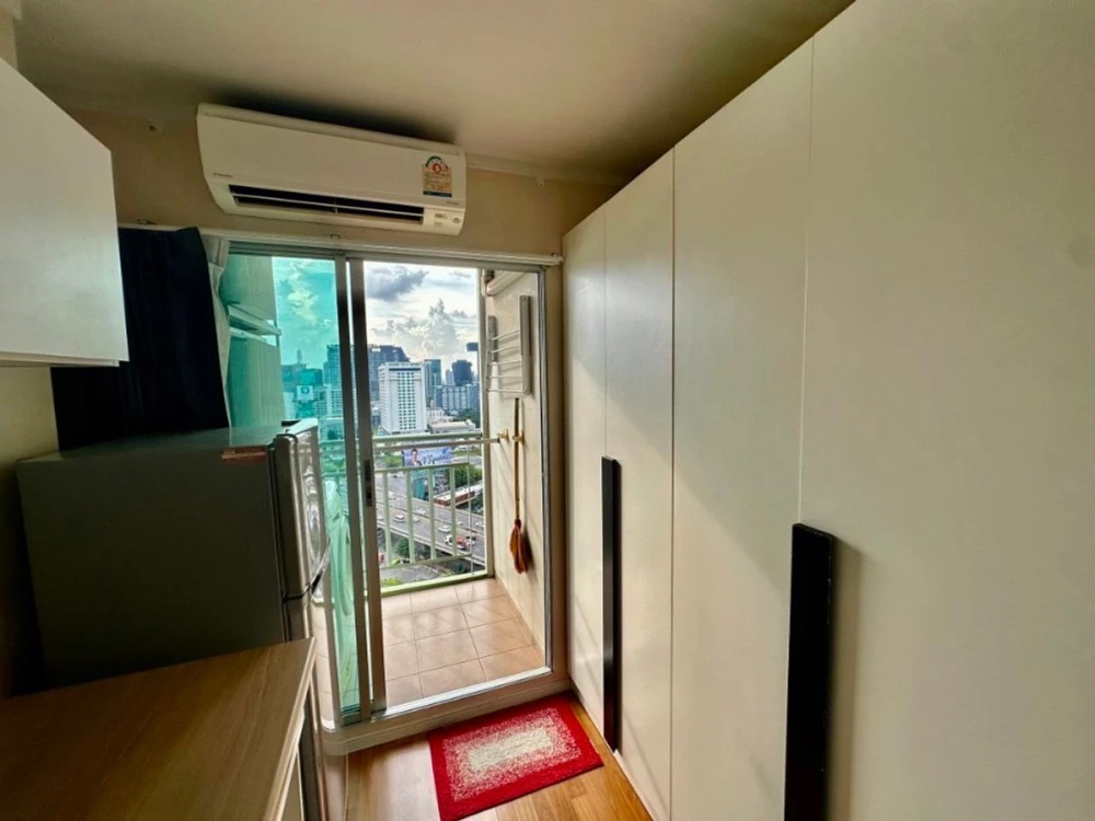 For sale, for rent!! Lumpini Park Condo, Rama 9-Ratchada, 23rd floor, beautiful view, fully furnished, ready to move in immediately, don't miss it!!