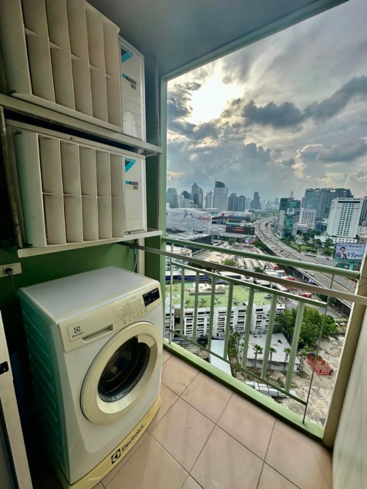 For sale, for rent!! Lumpini Park Condo, Rama 9-Ratchada, 23rd floor, beautiful view, fully furnished, ready to move in immediately, don't miss it!!
