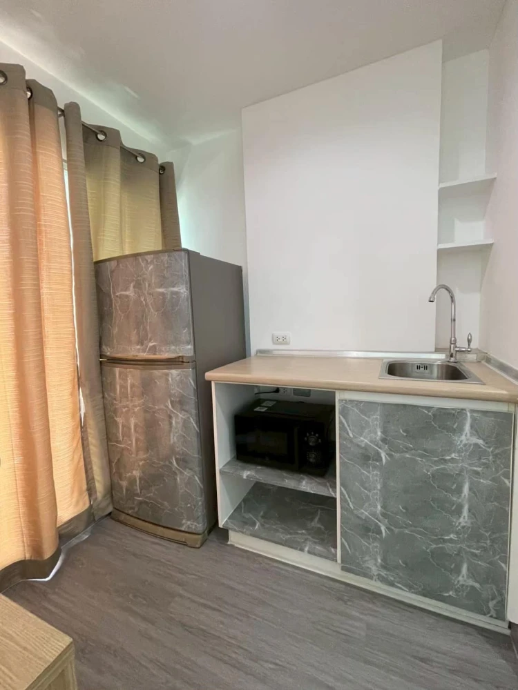 Condo for rent or sale, Lumpini Ville Ramkhamhaeng 60/2, beautiful room, fully furnished, convenient transportation, urgently booking a room