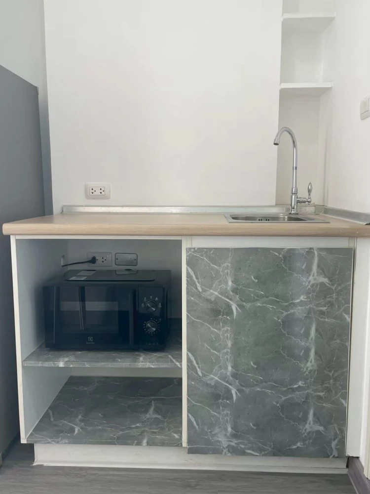 Condo for rent or sale, Lumpini Ville Ramkhamhaeng 60/2, beautiful room, fully furnished, convenient transportation, urgently booking a room