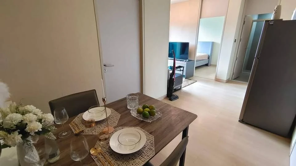 For rent!! Condo Lumpini Suite Phetchaburi-Makkasan, 12th floor, Baiyoke Building view, beautiful room, ready to move in, don't miss it!!