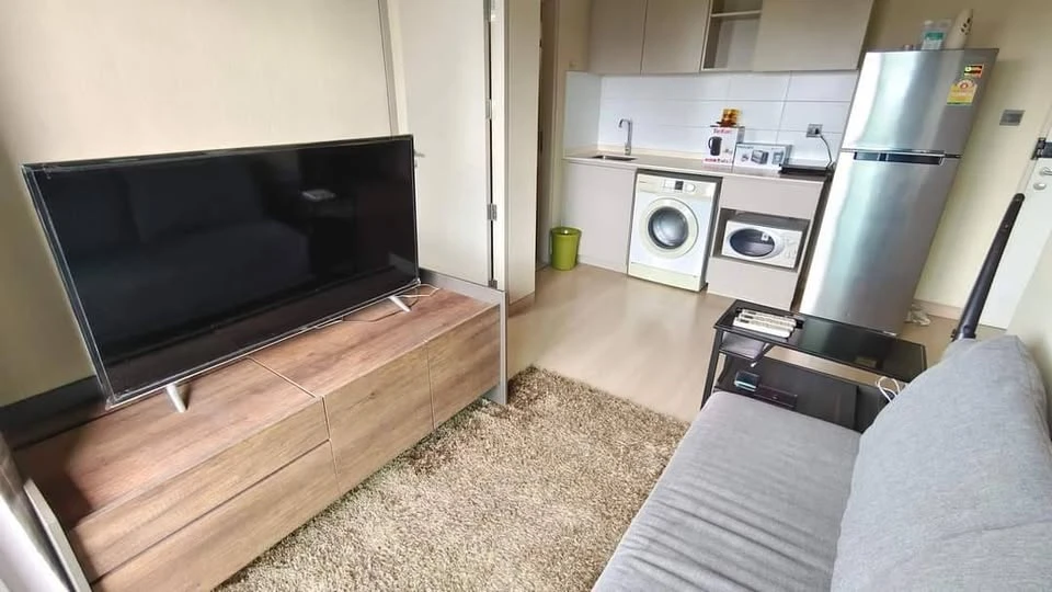 For rent!! Condo Lumpini Suite Phetchaburi-Makkasan, 12th floor, Baiyoke Building view, beautiful room, ready to move in, don't miss it!!