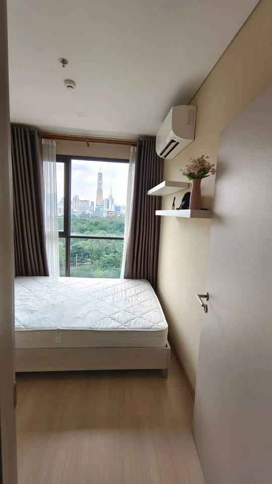 For rent!! Condo Lumpini Suite Phetchaburi-Makkasan, 12th floor, Baiyoke Building view, beautiful room, ready to move in, don't miss it!!