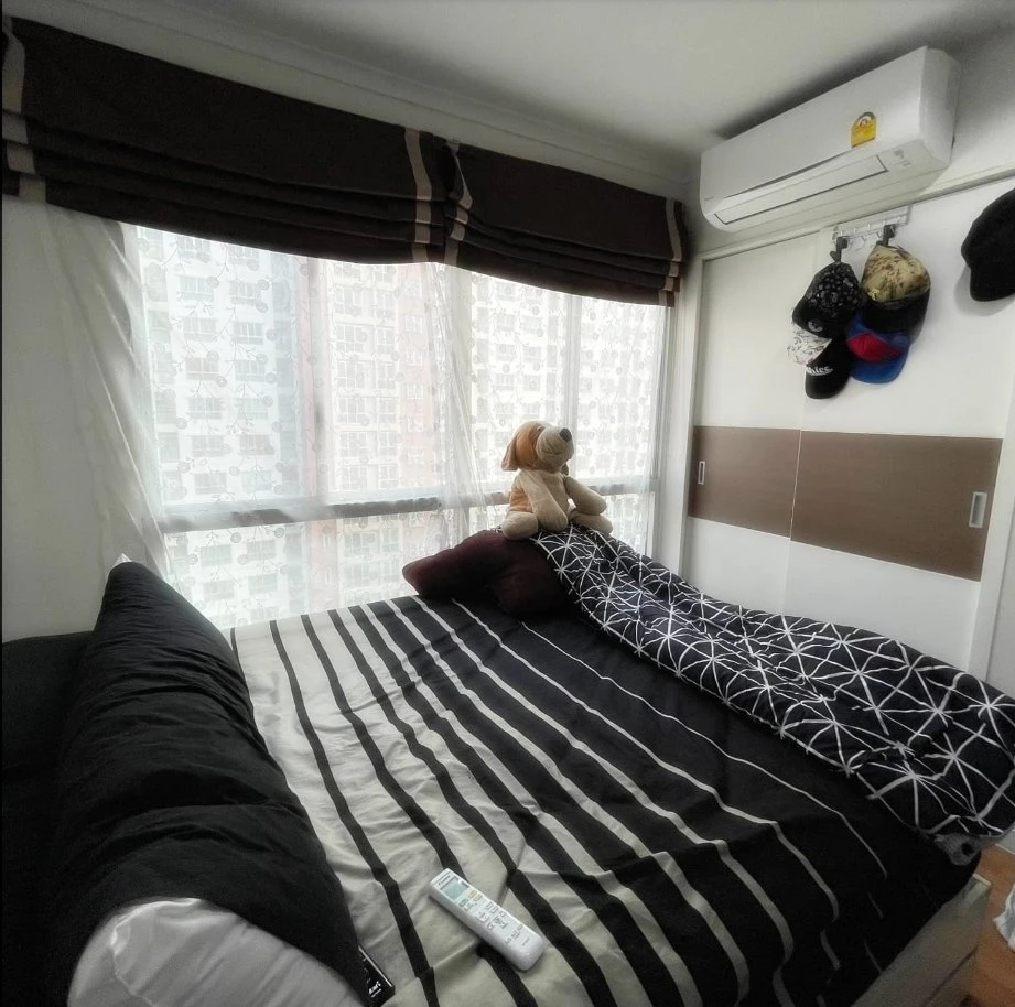 For sale, for rent!! Lumpini Place Ratchayothin condo, 12th floor, Building A, corner room, garden view, ready to move in, don't miss it!!