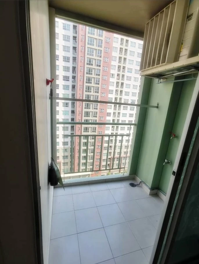 For sale, for rent!! Lumpini Place Ratchayothin condo, 12th floor, Building A, corner room, garden view, ready to move in, don't miss it!!