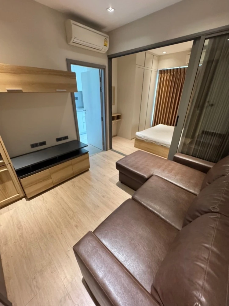 For sale, for rent!! Condo Wisdom Station Ratchada-Tha Phra, 18th floor, fully furnished, ready to move in, don't miss out, book now!!