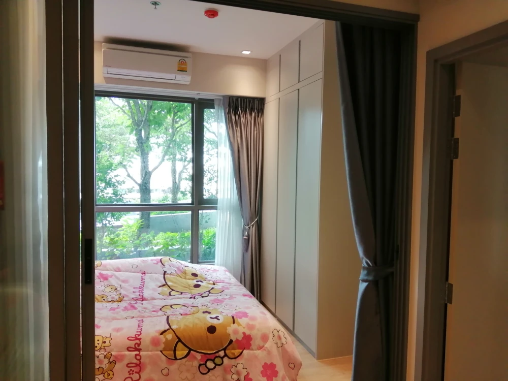 Condo for sale, rent, Whizdom Station Ratchada-Tha Phra, has privacy, garden view, don't miss it.